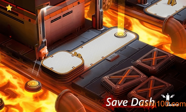 碾压冲刺游戏(Save Dash)截图