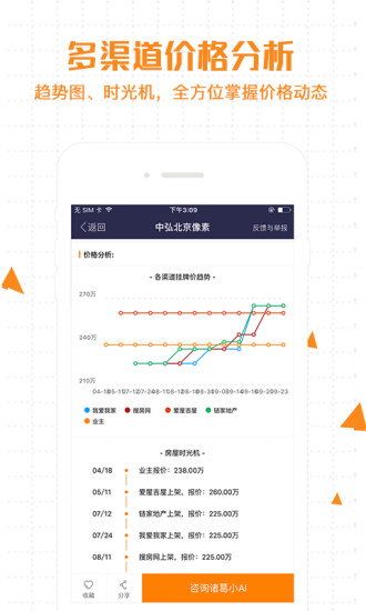 诸葛找房截图