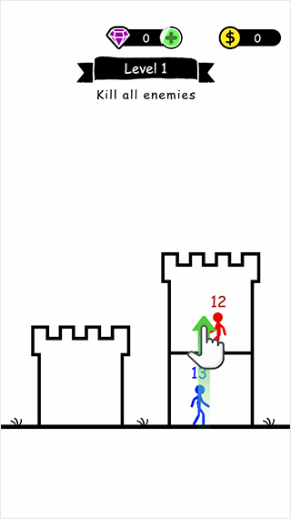 火柴人英雄塔防游戏截图2