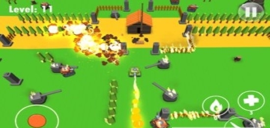 坦克射击作战截图0