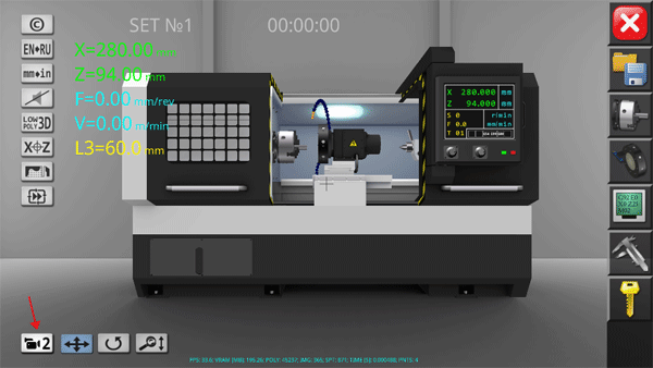 cnc数控车床模拟仿真软件手机版(CNC Simulator Free)截图