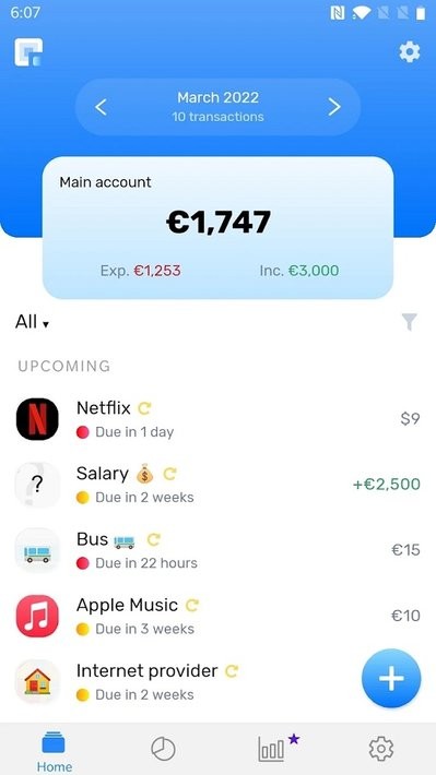 Budg跟踪预算管理软件截图0