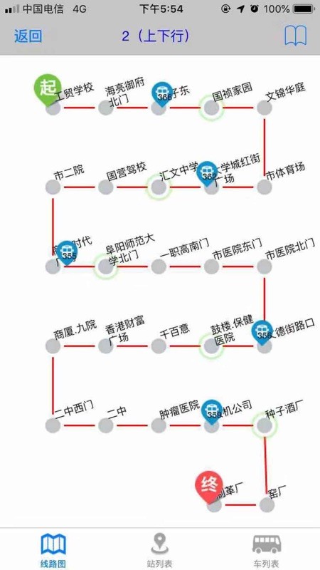阜阳掌上公交截图0