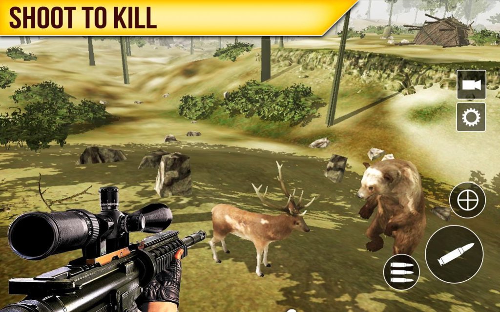 wild Hunter & forest shooting Games截图0