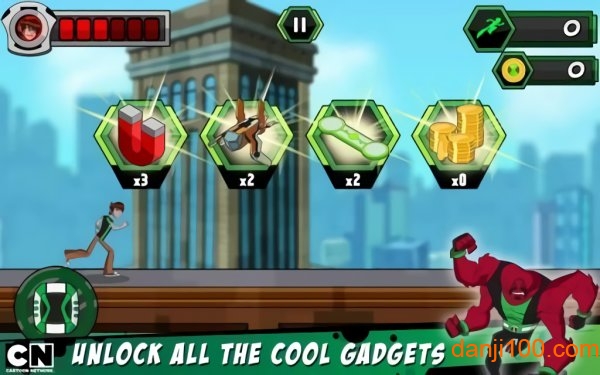 ben10跑酷手游(Alien Run)截图
