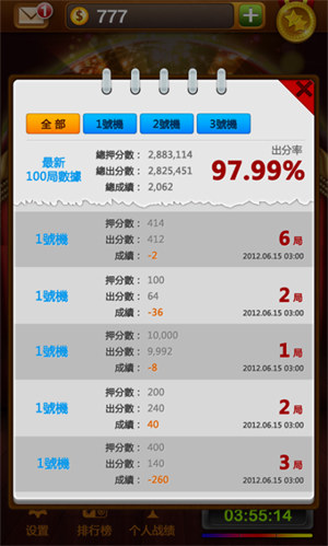 97明星水果机240分免费版截图