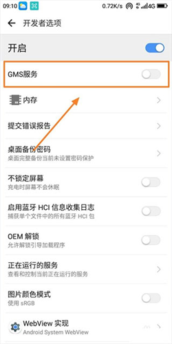 谷歌服务框架截图
