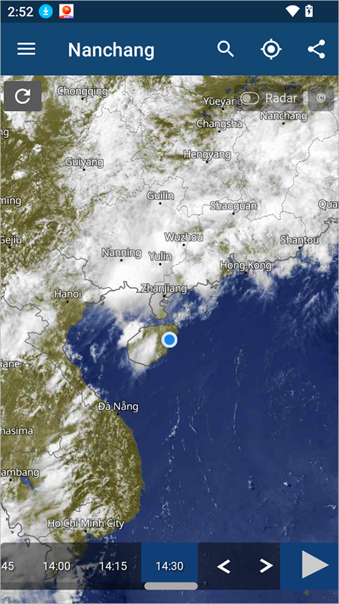 meteoblue app截图