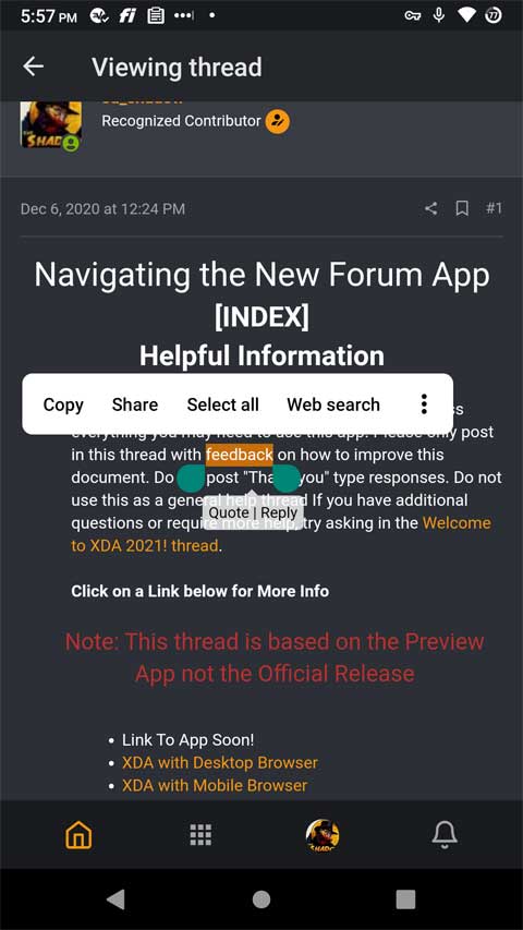 XDA论坛app官方版(XDA Developers)截图