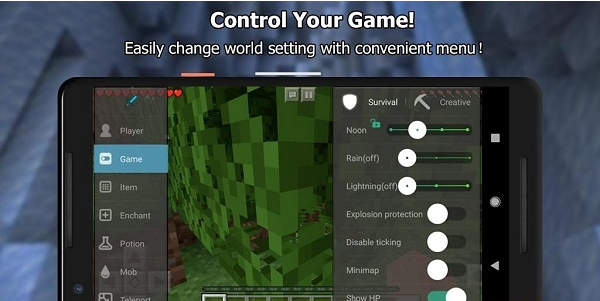 MCPE Master我的世界悬浮窗修改器软件截图