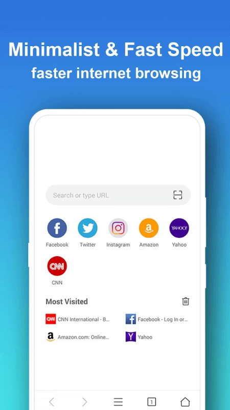 Pure浏览器截图