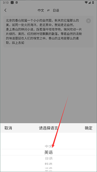 小语种翻译app截图