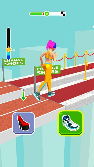 我就是女王手游官方版(Shoe Race)截图0