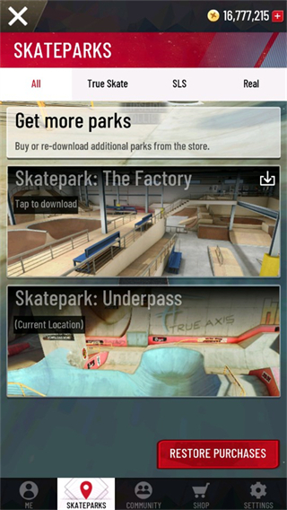 True Skate官方版截图