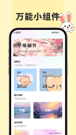 91熊猫桌面主题app截图