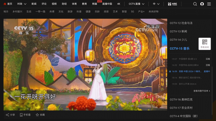 WebView电视App截图