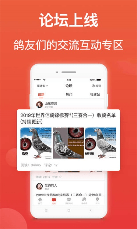 搜鸽天下app截图1