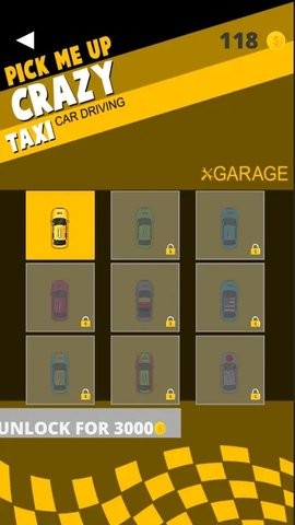 空闲出租车：驾驶模拟器截图