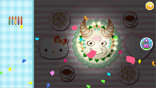 宝宝过生日手游截图
