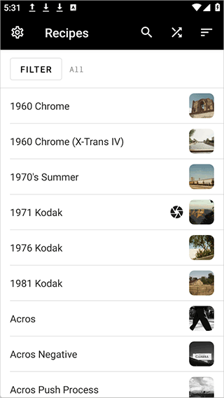 fujiXWeekly app截图