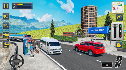 迪拜货车模拟器(Dubai Van Simulator Car Games)截图