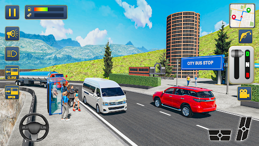 迪拜货车模拟器(Dubai Van Simulator Car Games)截图