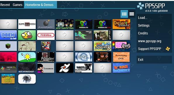 PSP模拟器(PPSSPP)截图0
