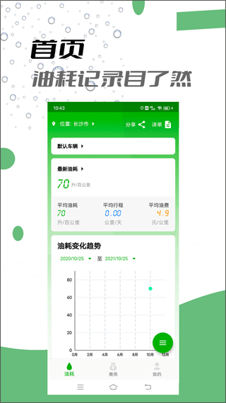 汽车油耗截图0