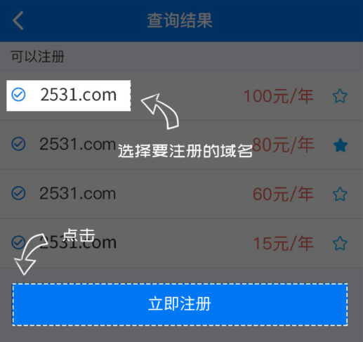 域名app截图2