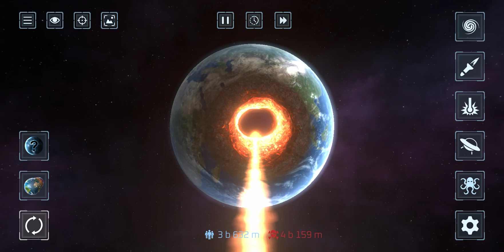 星球爆炸模拟器全解锁版截图1