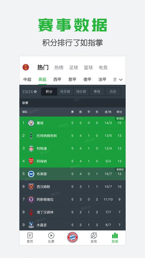 懂球帝安卓免费截图
