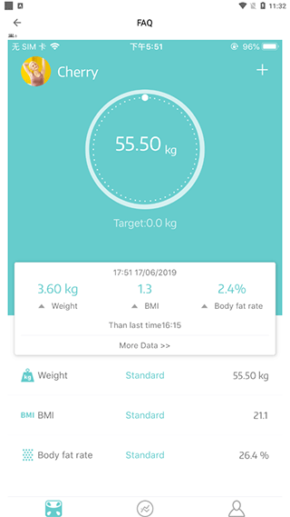 Fitdays体脂秤app截图