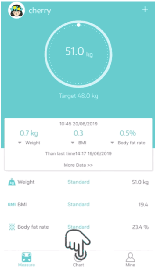 Fitdays体脂秤app截图