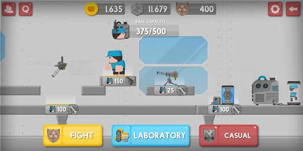 克隆军团内置修改器MOD(Clone Armies)截图