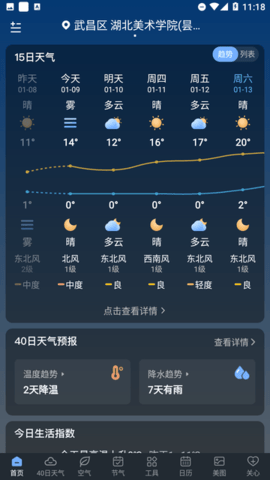 龙年天气预报截图0