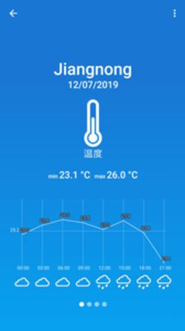 简洁天气截图0