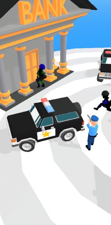 扑打跑酷Swat Run截图0