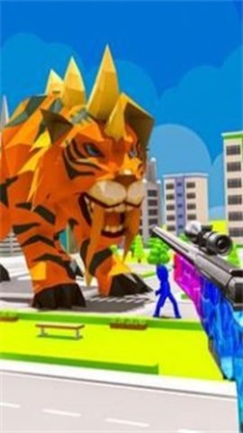 巨型怪兽狙击战Giant Monster Sniper Wars截图0