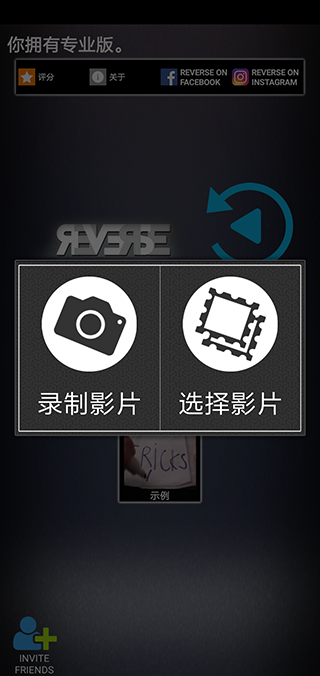 Reverse(反向录影)截图0