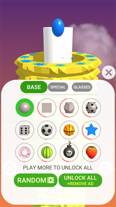 堆栈球小游戏截图1