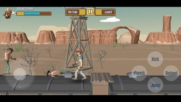 Cowboys Vs. Gangs: Wild West Street Fighting截图0