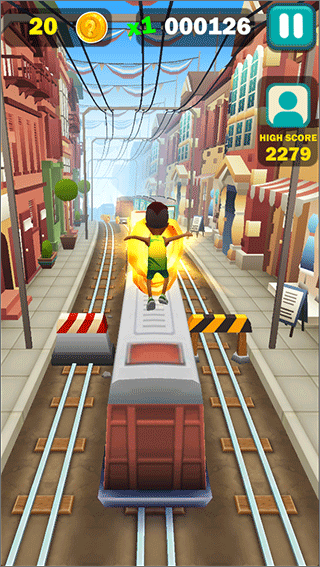地铁奔跑者(subway runner)截图