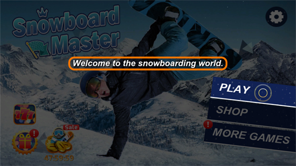 滑雪大师游戏手机版(Snowboard Master)截图