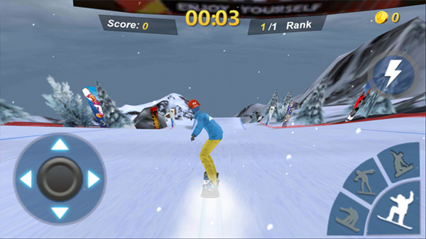滑雪大师游戏手机版(Snowboard Master)截图