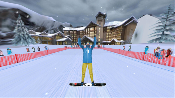 滑雪大师游戏手机版(Snowboard Master)截图