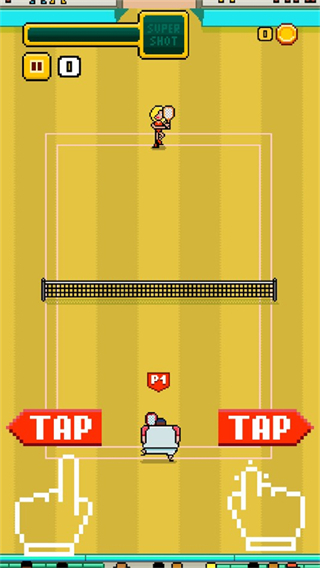 像素网球（Timber Tennis）截图1
