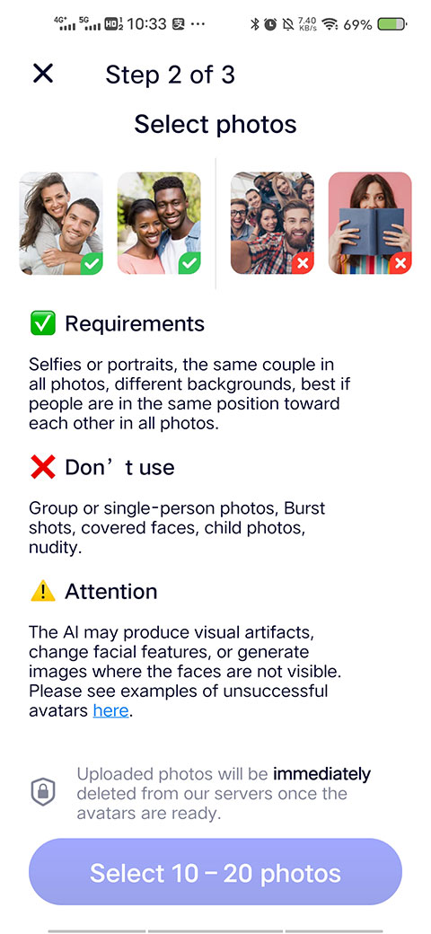 AIBY AI Art绘画生成器截图2