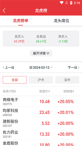 启明星股票app截图